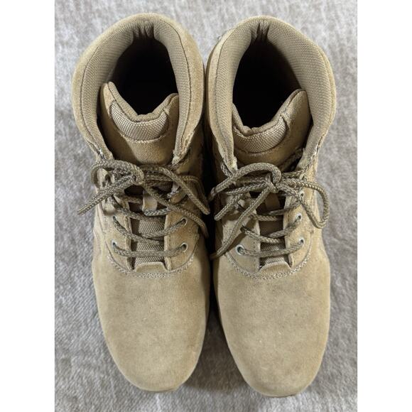 Rothco Men’s Leather Suede Tactical Boot Tan Size 10 NWOB